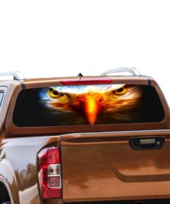 Eagle Eyes Rear Window Perforated for Nissan Navara decal 2012 - Present