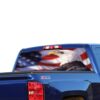 USA Eagle 4 Perforated for Chevrolet Silverado decal 2015 - Present