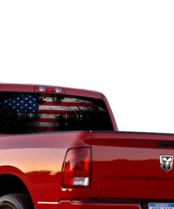 USA Eagle Perforated for Dodge Ram decal 2015 - Present