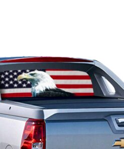 USA Eagle Perforated for Chevrolet Avalanche decal 2015 - Present