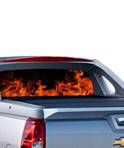 Fire Perforated for Chevrolet Avalanche decal 2015 - Present
