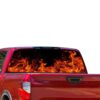 Flames Perforated for Nissan Titan decal 2012 - Present