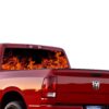 Flames Perforated for Dodge Ram decal 2015 - Present