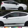 Decal Sticker Stripes For Ford Fiesta RS ST Body Trim