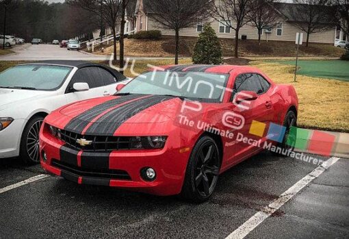 Decal Vinyl Body Racing Stripe Kit Compatible with Chevrolet Camaro