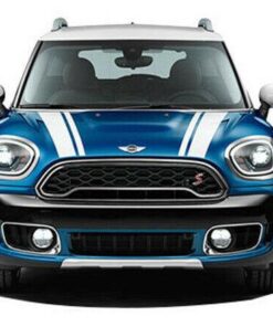 Full Stripes Decal Sticker Graphic Compatible with Mini Countryman 2010-Present