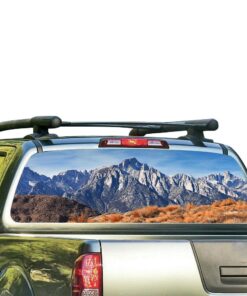 Mountains Perforated for Nissan Frontier decal 2004 - Present