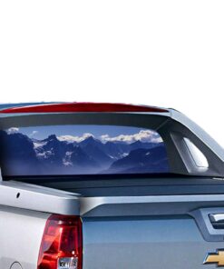 Mountain 1 Perforated for Chevrolet Avalanche decal 2015 - Present