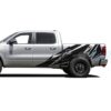 Pattern Bed Decals Graphics Vinyl For Dodge Ram Crew Cab 1500 Black / 2019-Present Side Door Sticker