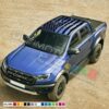 Decal Roof USA for Ford Ranger Double Cab 2011 - Present