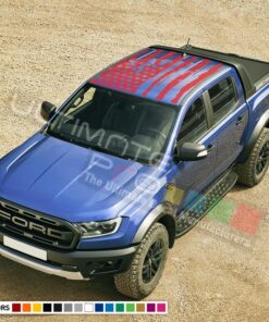 Decal Roof USA for Ford Ranger Double Cab 2011 - Present