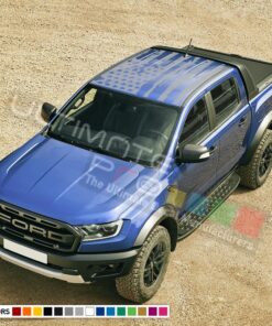 Decal Roof USA for Ford Ranger Double Cab 2011 - Present