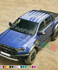 Decal Roof USA for Ford Ranger Double Cab 2011 - Present