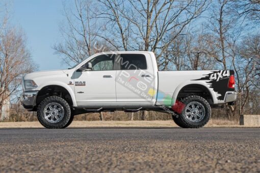 Off-Road Bed 4x4 Decal Graphic Vinyl For Dodge Ram 2009 - Present