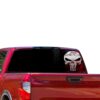 Skull Punisher Perforated for Nissan Titan decal 2012 - Present