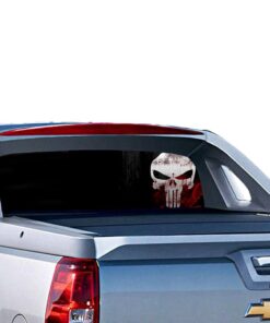 Punisher Perforated for Chevrolet Avalanche decal 2015 - Present