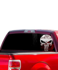 Punisher Perforated for Ford F150 Decal 2015 - Present