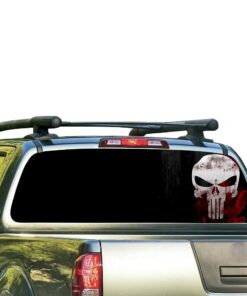 Punisher 2 Perforated for Nissan Frontier decal 2004 - Present