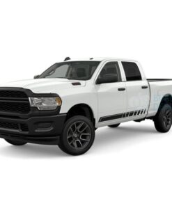 Side Door Stripes Decals Graphics Vinyl For Dodge Ram Crew Cab 2500 Side Door Sticker