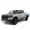 Side Stripes Door Graphics Vinyl For Dodge Ram Crew Cab 1500 Black / 2019-Present Side Door Sticker