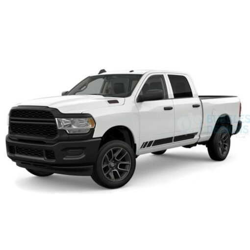 Side Stripes Stickers Decals Graphics Vinyl For Dodge Ram Crew Cab 2500 Side Door Sticker