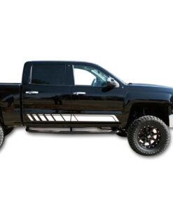 Side door Decal, vinyl design for Chevrolet Silverado decal 2015 - Present