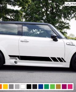 Sticker Decal Side Door Stripe Body Kit for Mini Cooper S Hatch