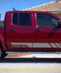 Side Stripes Vinyl Sticker Graphic Compatible with Nissan Frontier Navara 2004-Present