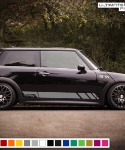 Sticker Decal Side Door Stripe Body Kit for Mini Cooper S Hatch