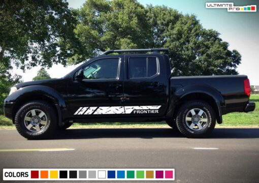 Decal Sticker Lower Stripe Kit for Nissan Frontier 3rd 2nd generation 2014-Present