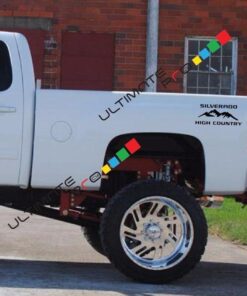 Sticker kit Compatible With Chevrolet Silverado high country 