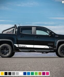 Decals Vinyl Mountain Stripe Kit Compatible with Chevrolet Colorado 
