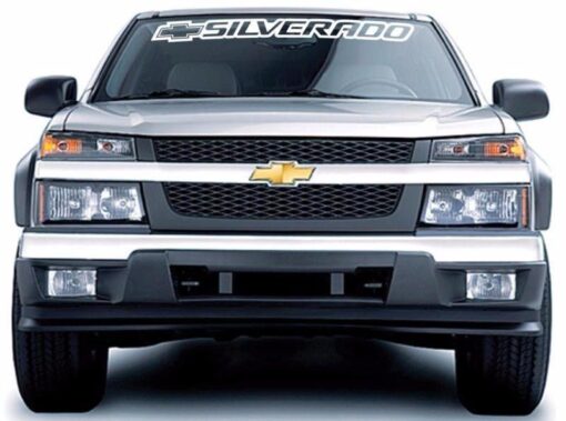 Decal Sticker Banner sunproof for Chevrolet Silverado