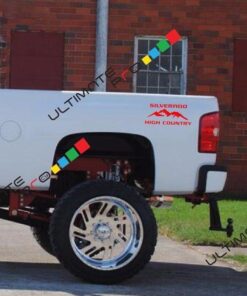 Sticker kit Compatible With Chevrolet Silverado high country