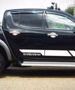 Sticker Side Stripes Compatible with Mitsubishi L200 