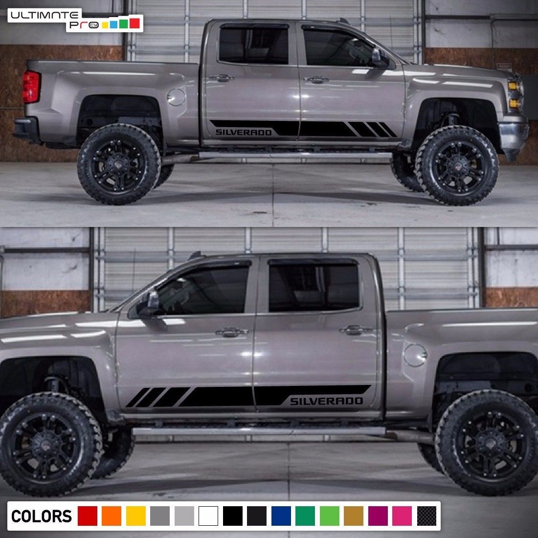 chevy silverado decals