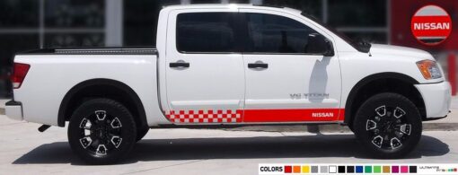 Decal stripe kit for Nissan titan Navara 2008-Present