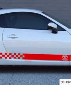 Sticker Vinyl Side Racing Stripes Compatible with Toyota GT86 FT86