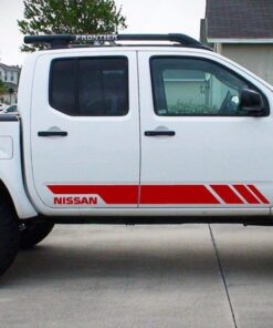 Racing Sticker Decal stripe kit Compatible with Nissan Navara 2008-Present