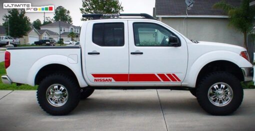 Racing Sticker Decal stripe kit Compatible with Nissan Navara 2008-Present