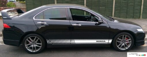 Racing Decal Sticker Vinyl Side Stripe Kit Honda Accord 2013-2017