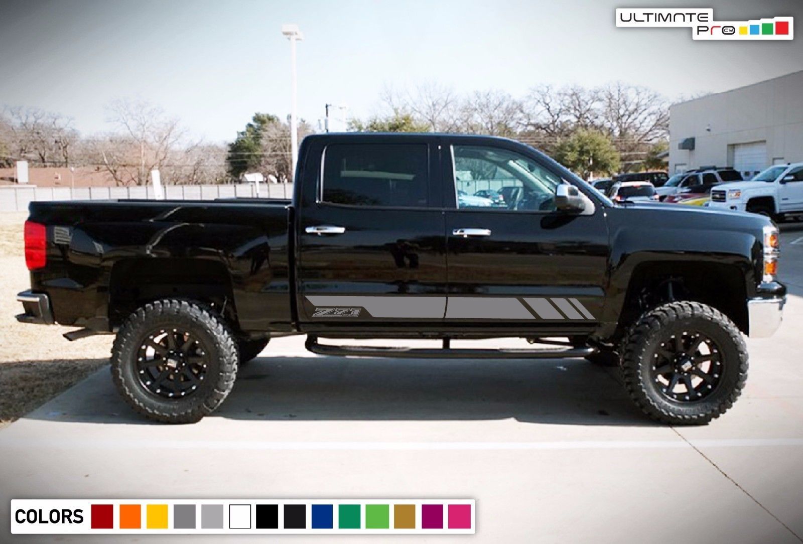 Custom Chevrolet Door Handle Decal – Silverado, Impala, SS Truck Laptop Sticker (Any Size)