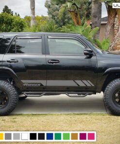 Decal sticker vinyl side stripe kit compatible with toyota 4runner