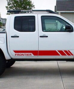 Side Stripes Vinyl Sticker Graphic Compatible with Nissan Frontier Navara 2004-Present