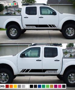 Side Stripes Vinyl Sticker Graphic Compatible with Nissan Frontier Navara 2004-Present