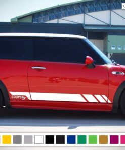 Sticker Decal Side Door Stripe Body Kit for Mini Cooper S Hatch