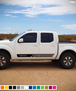 Stripes Vinyl Sticker Graphic Compatible with Nissan Frontier Navara