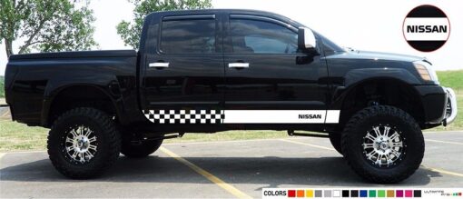 Decal stripe kit for Nissan titan Navara 2008-Present