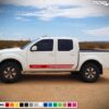 Stripes Vinyl Sticker Graphic Compatible with Nissan Frontier Navara