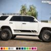 Decal sticker vinyl side stripe kit compatible with toyota 4runner